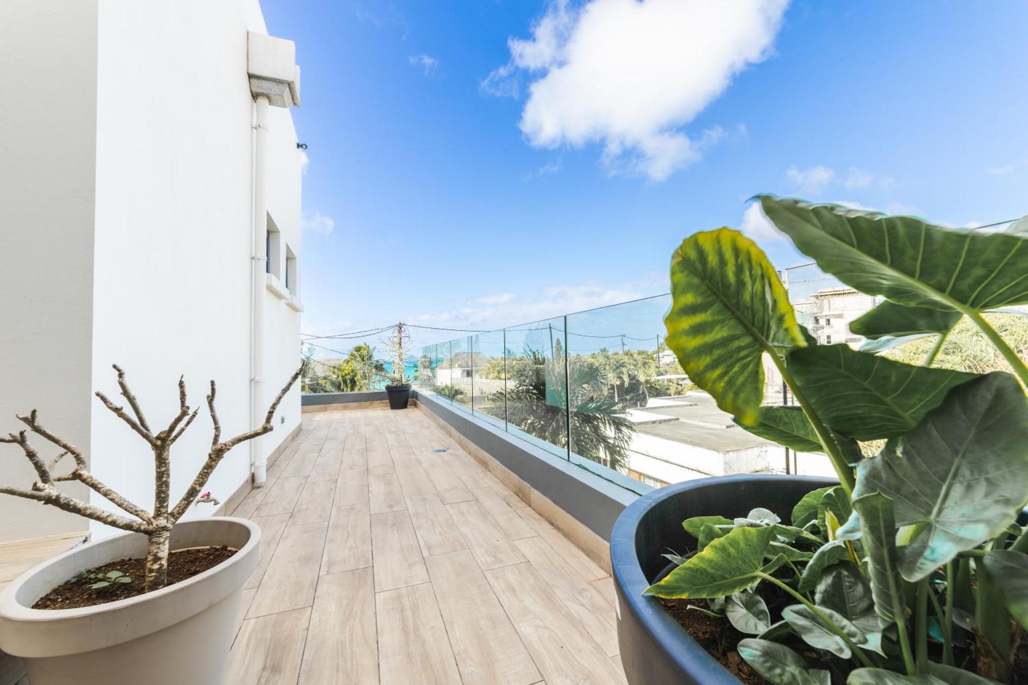 Modern Penthouse - Nautilya Bs1 Apartment Grand Baie Exterior photo